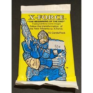 1991 Comic Images Marvel X-Force Beginning of the End Sealed Pack